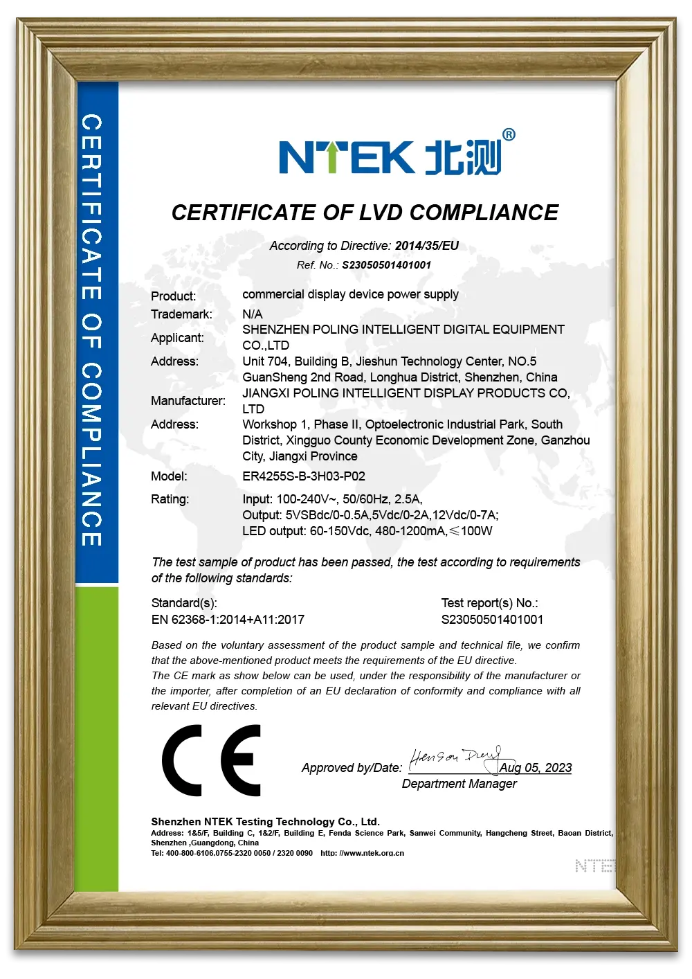 Intelligent power board testing outsourcing