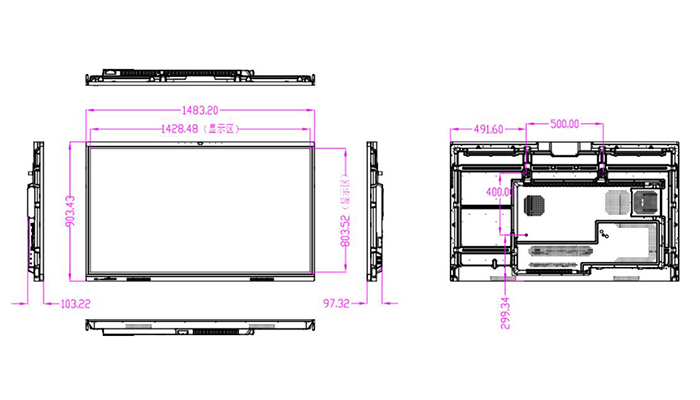 Professional 65 Smart Whiteboard