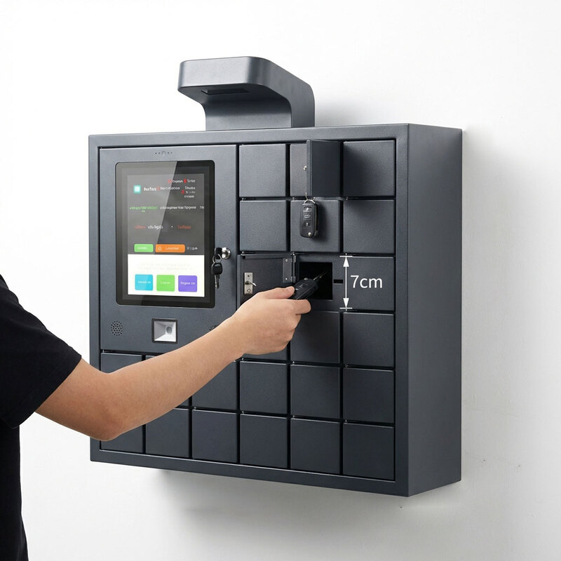 24/7 Parcel Pickup Kiosk